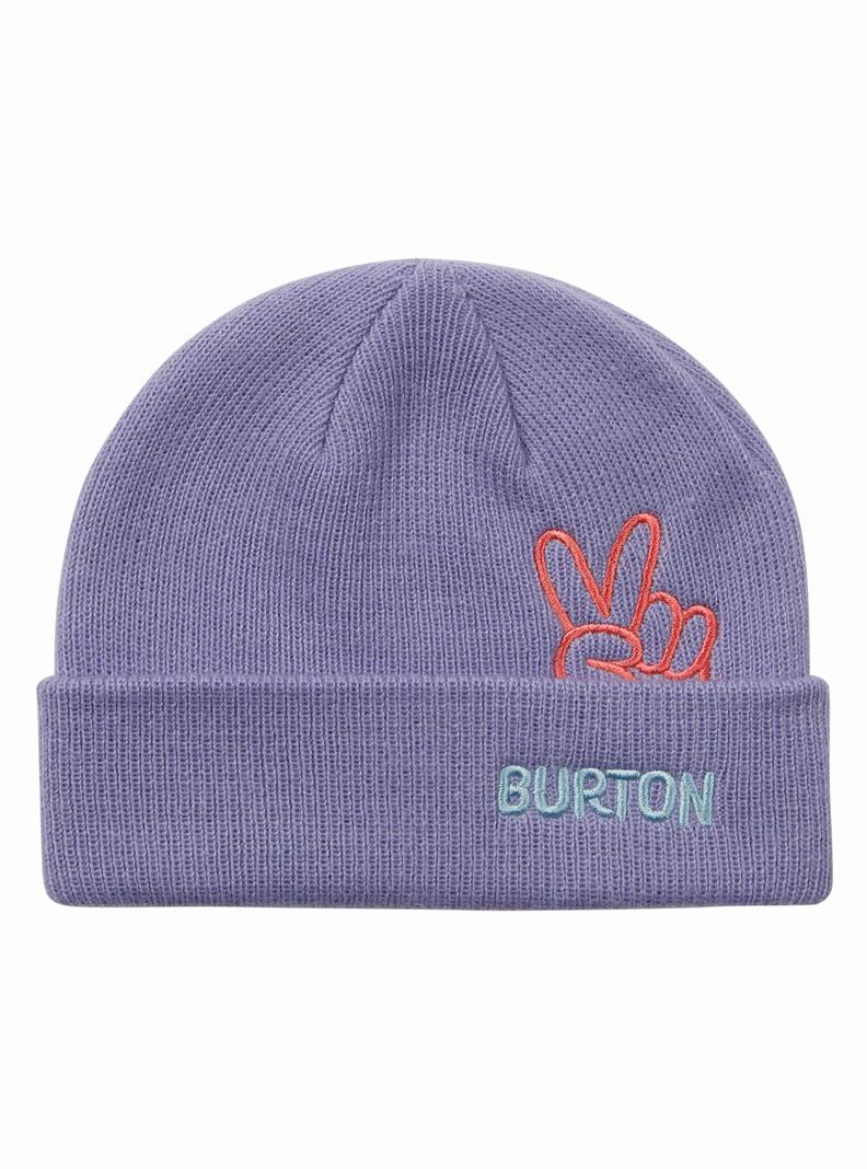 Bonnet Burton Beanie Enfant Violette | 783502-OBI