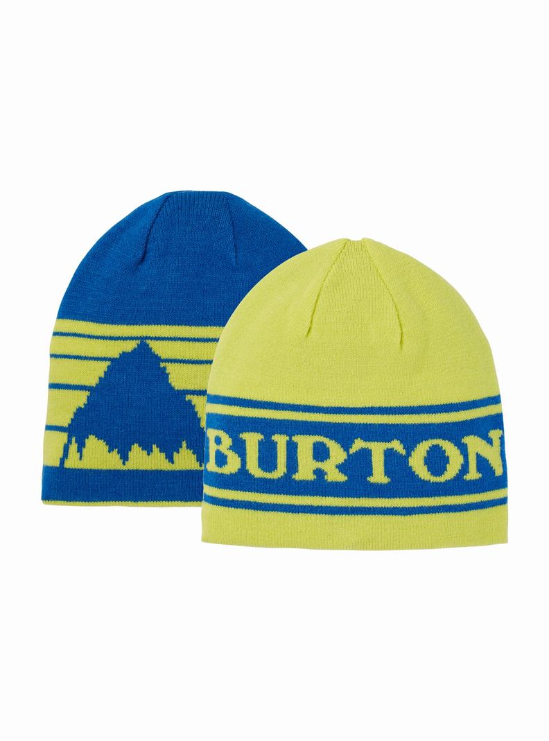 Bonnet Burton Billboard Reversible Enfant Bleu Vert Clair | 936207-QIU