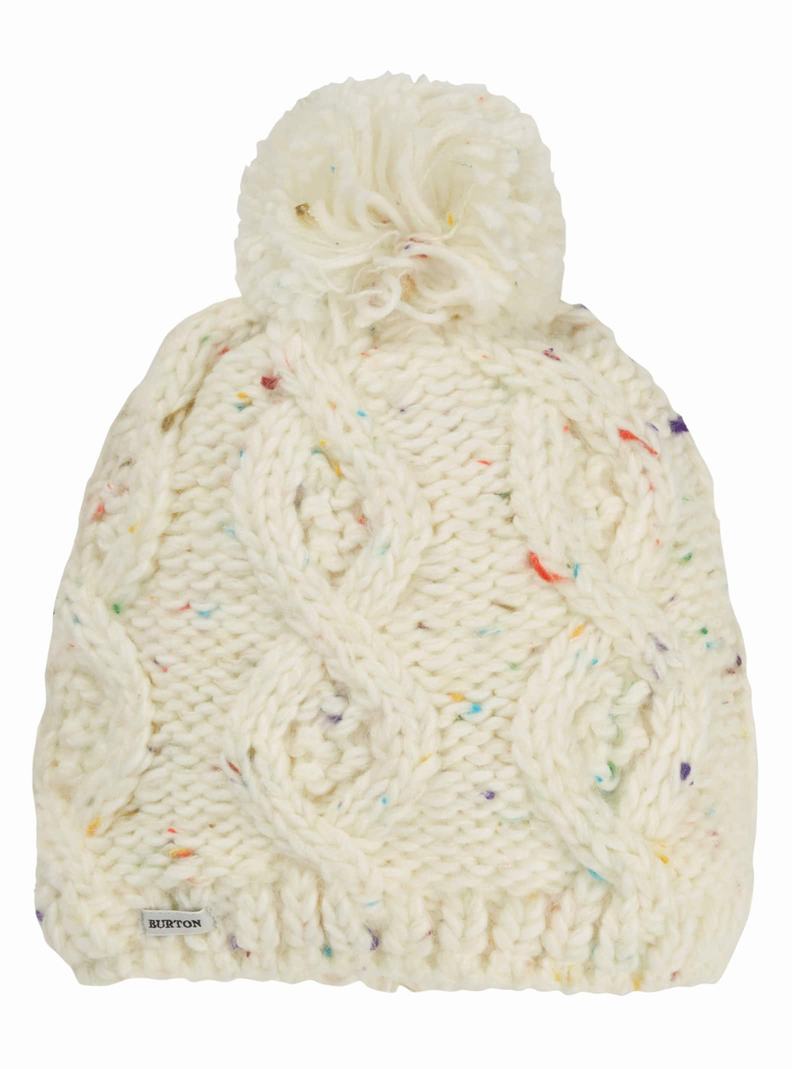 Bonnet Burton Chloe Enfant Blanche | 368409-MON