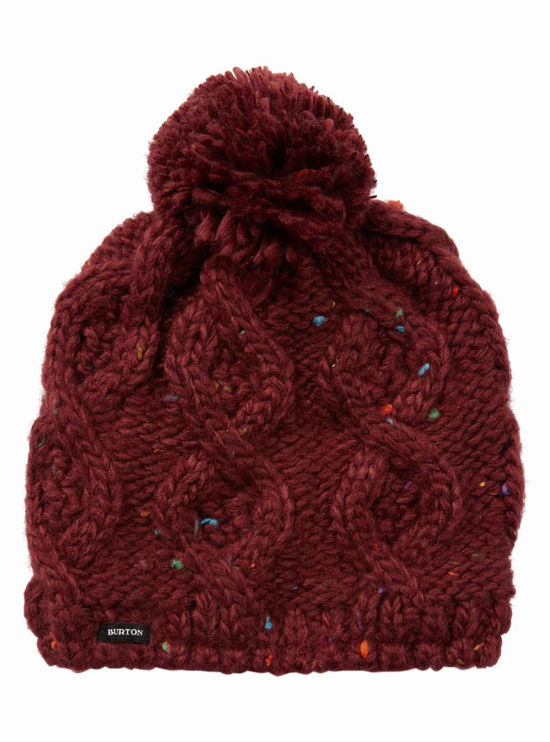 Bonnet Burton Chloe Enfant Bordeaux | 289541-KPG