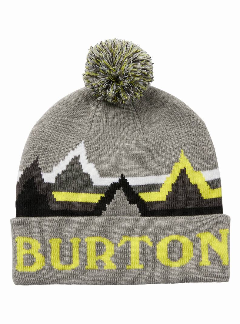 Bonnet Burton Echo Lake Enfant Grise | 497182-EKJ