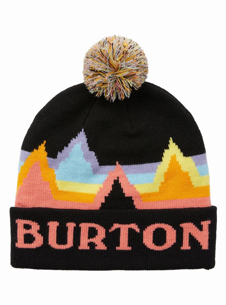 Bonnet Burton Echo Lake Enfant Noir Multicolore | 758046-UXB