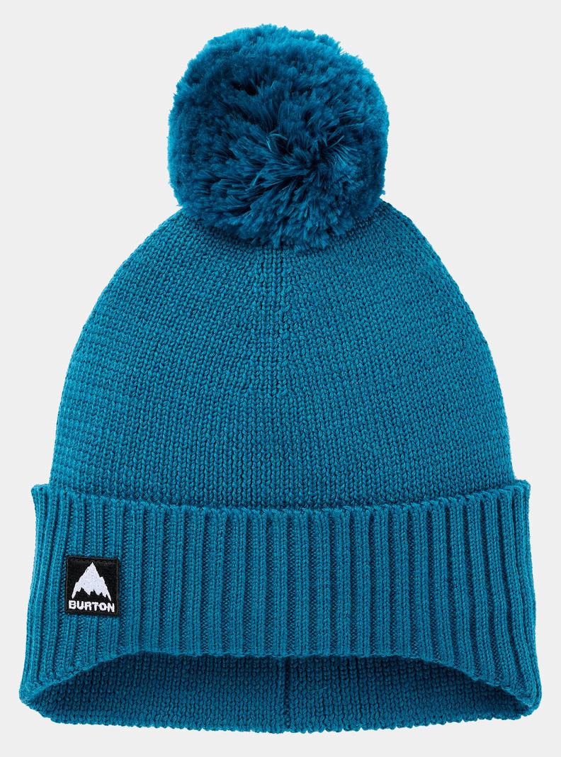 Bonnet Burton Fleece-Doublée Earflap Femme Bleu | 496752-VHI