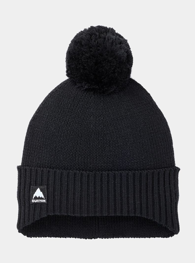 Bonnet Burton Fleece-Doublée Earflap Homme Noir | 894721-FEH