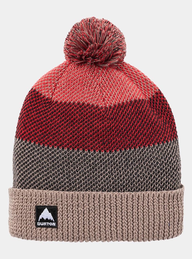 Bonnet Burton Fleece-Doublée Pom Enfant Kaki | 768012-XZP