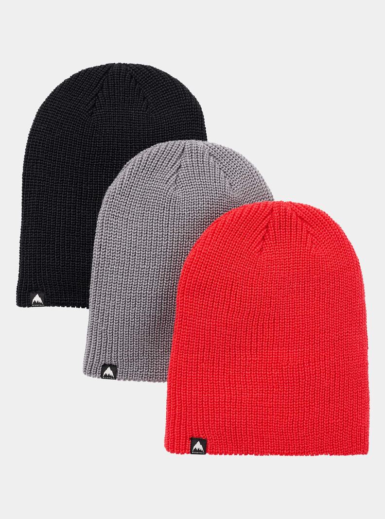 Bonnet Burton Recycled DND (3 Pack) Enfant Noir Grise Rose | 359807-INV