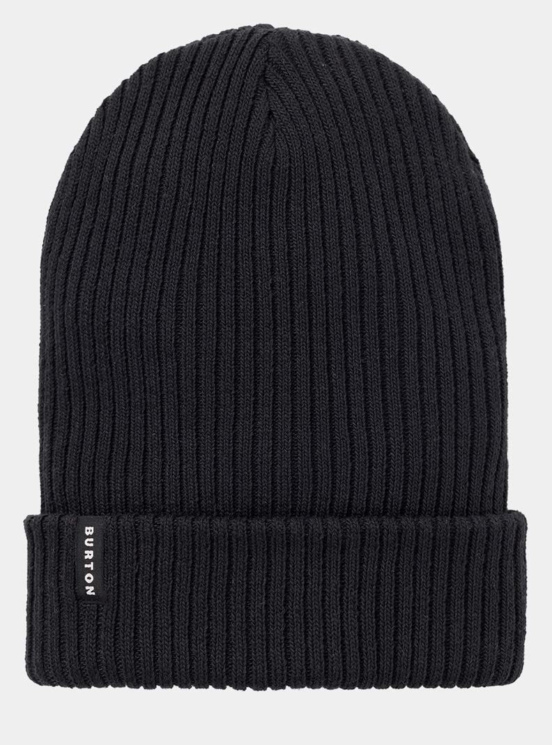 Bonnet Burton Recycled Rib Homme Noir | 142567-VHA