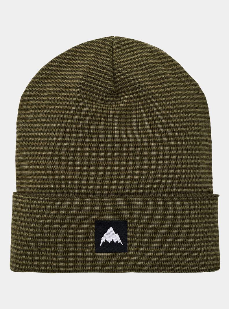 Bonnet Burton Recycled Stripe Homme Vert Olive | 123507-QZW