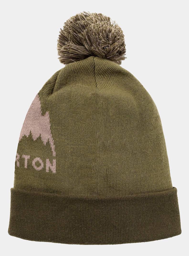 Bonnet Burton Recycled Trope Enfant Vert Olive | 418596-TWQ