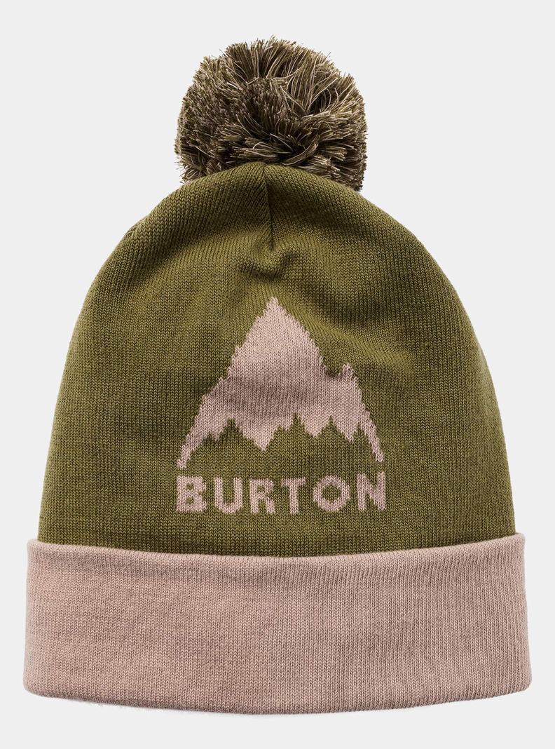 Bonnet Burton Recycled Trope Homme Vert Olive | 804725-XJM