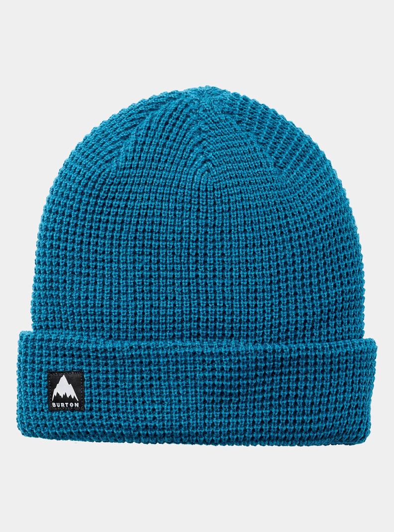 Bonnet Burton Recycled Waffle Femme Bleu | 258013-YGP