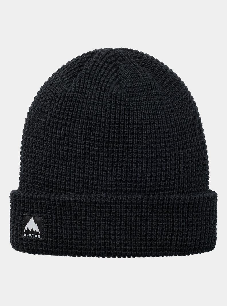 Bonnet Burton Recycled Waffle Homme Noir | 721856-CYW