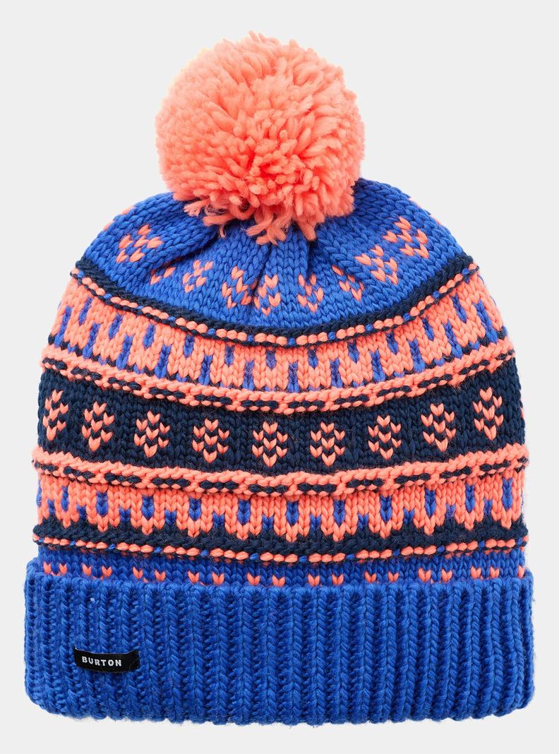 Bonnet Burton Recycled Walden Femme Bleu | 314290-TOU