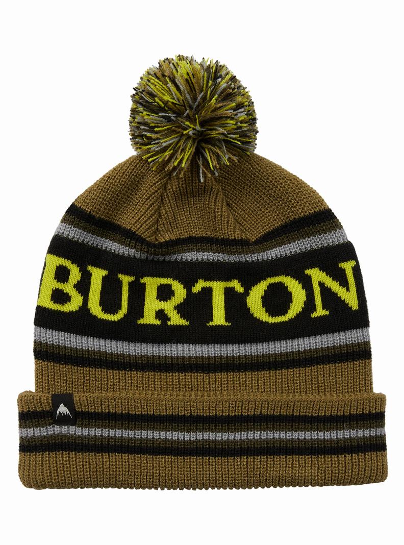 Bonnet Burton Trope Enfant Vert Olive | 518349-BCG