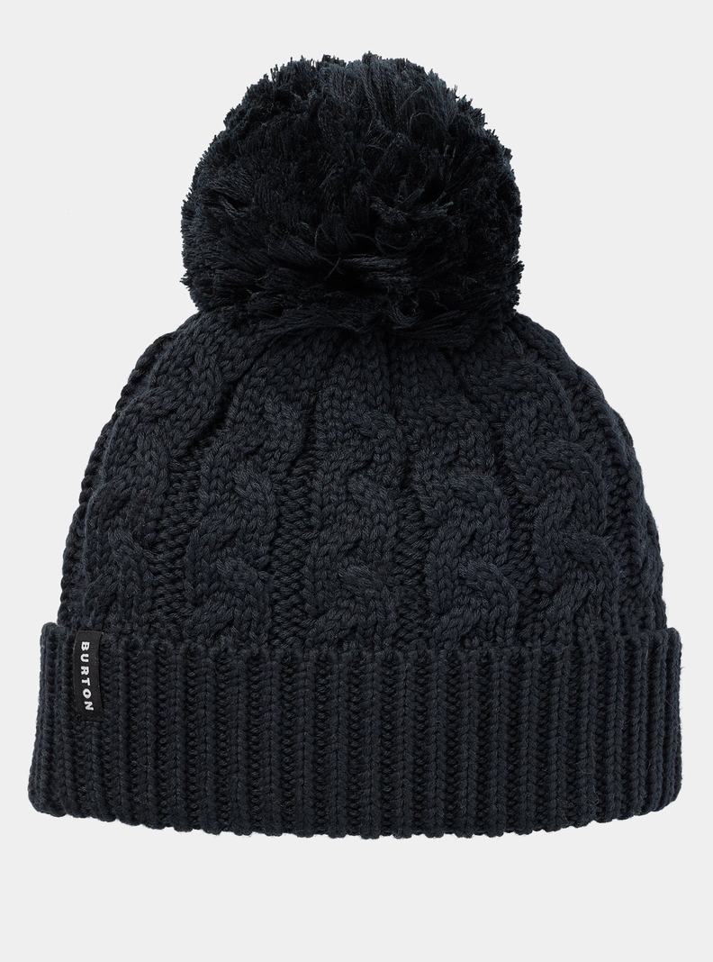 Bonnet Burton Zippy Fleece-Doublée Femme Noir | 734209-XKM