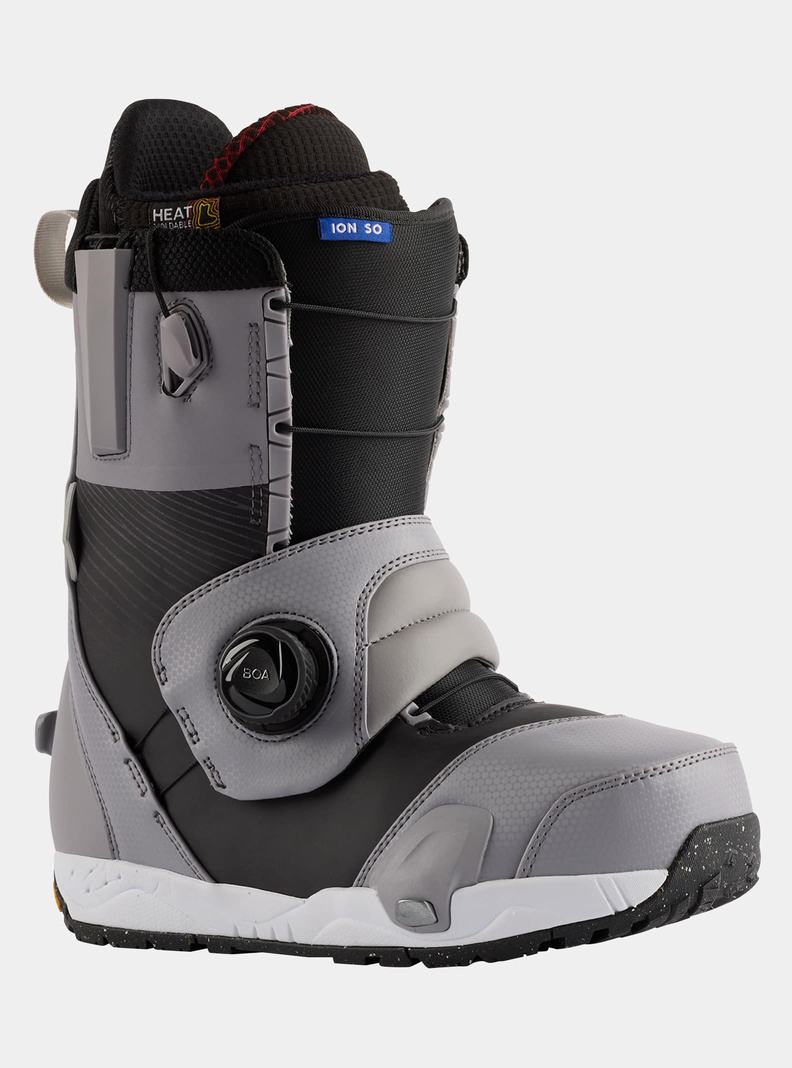 Boots Snowboard Burton Ion Step On® Homme Noir Grise | 126398-ELJ