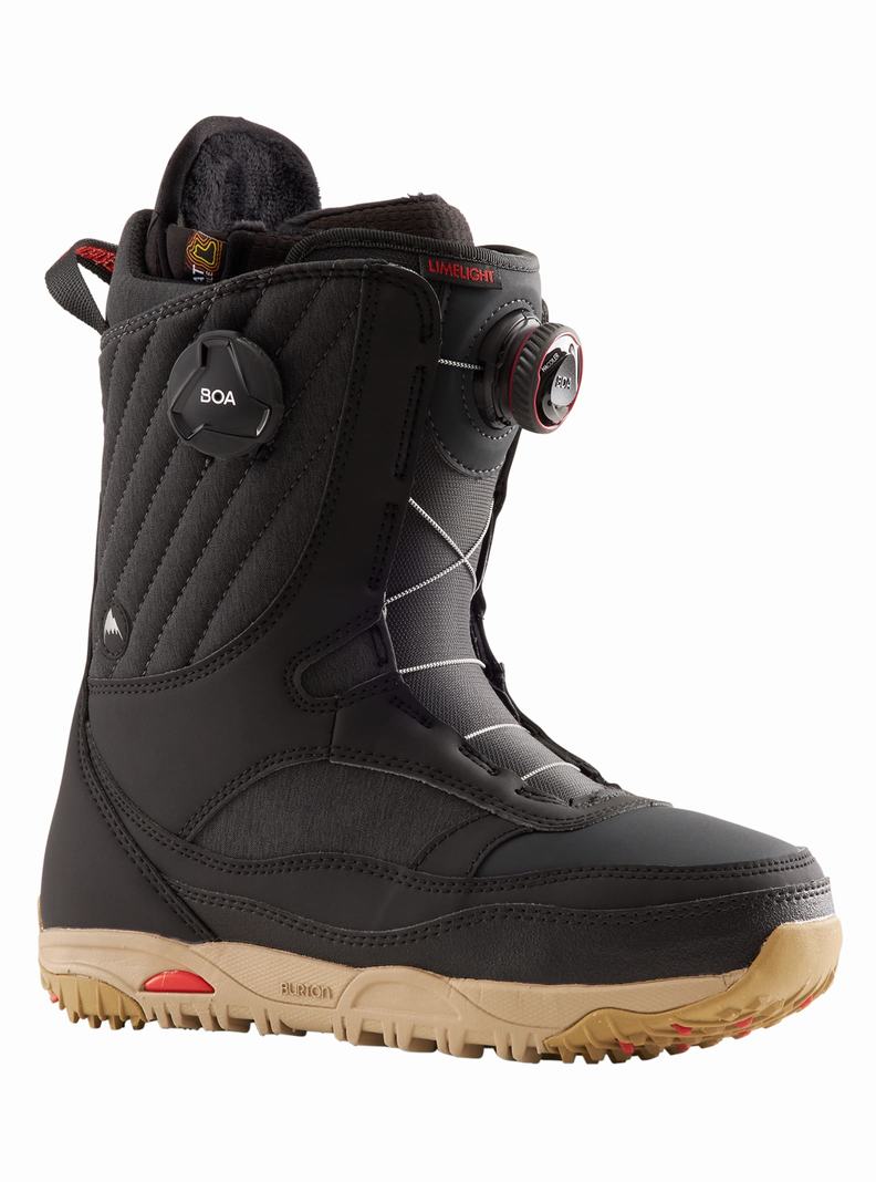 Boots Snowboard Burton Limelight BOA® Femme Noir | 954210-NQH