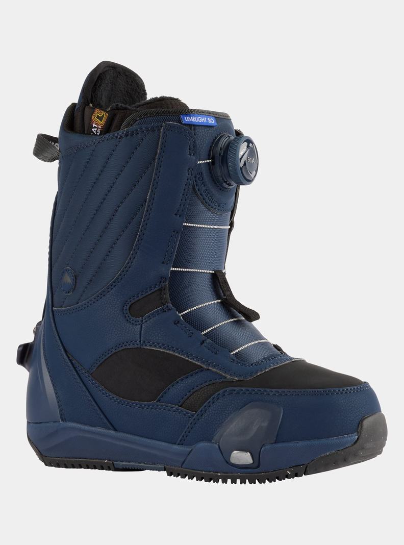 Boots Snowboard Burton Limelight Step On® Femme Bleu | 096735-XOD