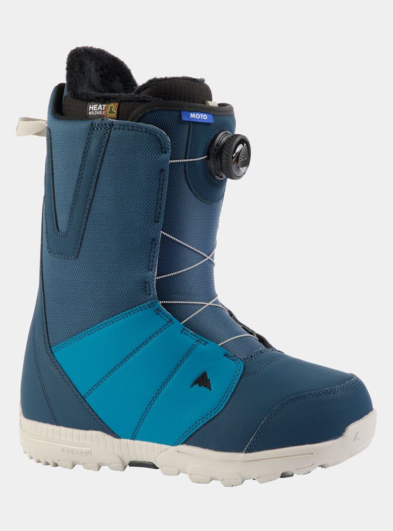 Boots Snowboard Burton Moto BOA® Homme Bleu | 960831-NAT