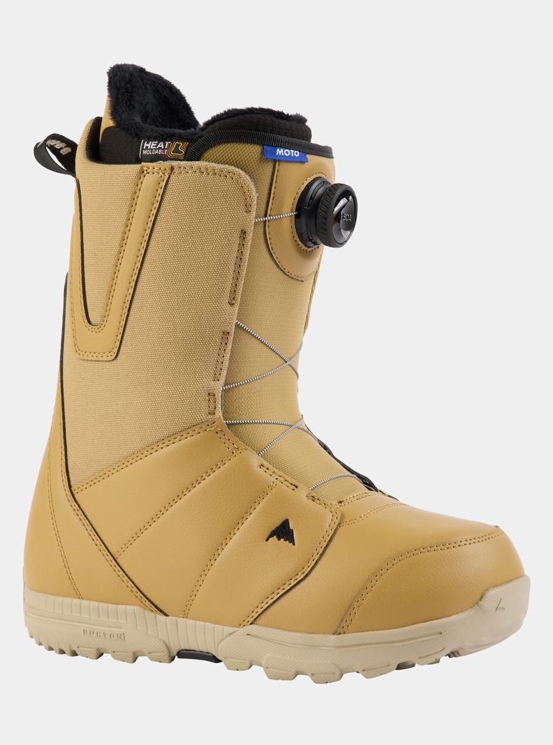 Boots Snowboard Burton Moto BOA® Homme Jaune | 719436-ZGR