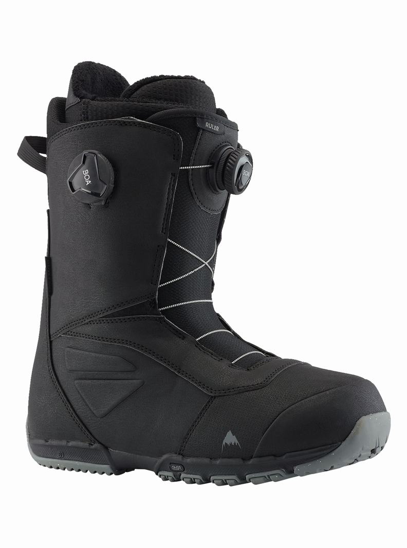 Boots Snowboard Burton Ruler BOA® Homme Noir | 946273-JCE