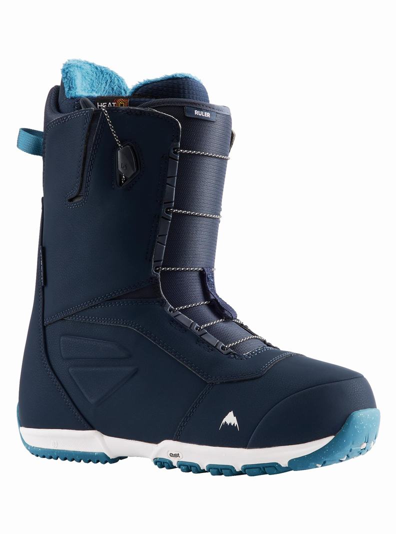 Boots Snowboard Burton Ruler Homme Bleu Marine | 069425-BGC