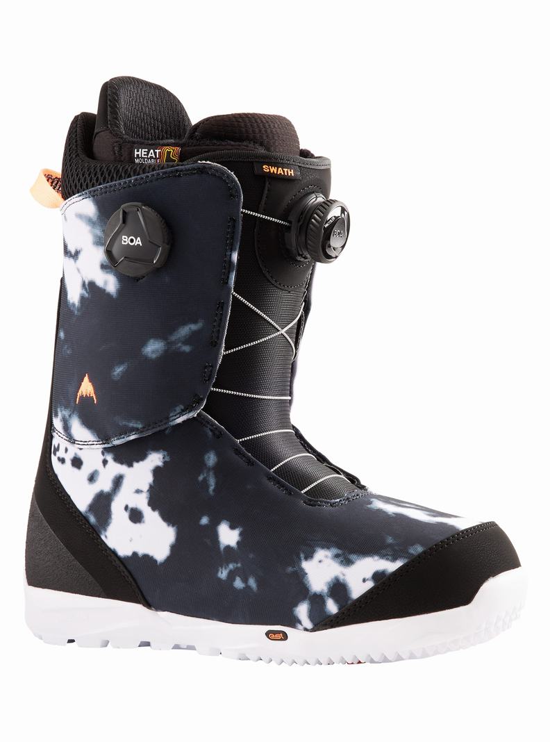 Boots Snowboard Burton Swath BOA® Homme Noir | 026539-GIR