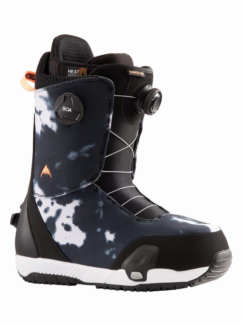 Boots Snowboard Burton Swath Step On® Homme Noir | 091468-IDU