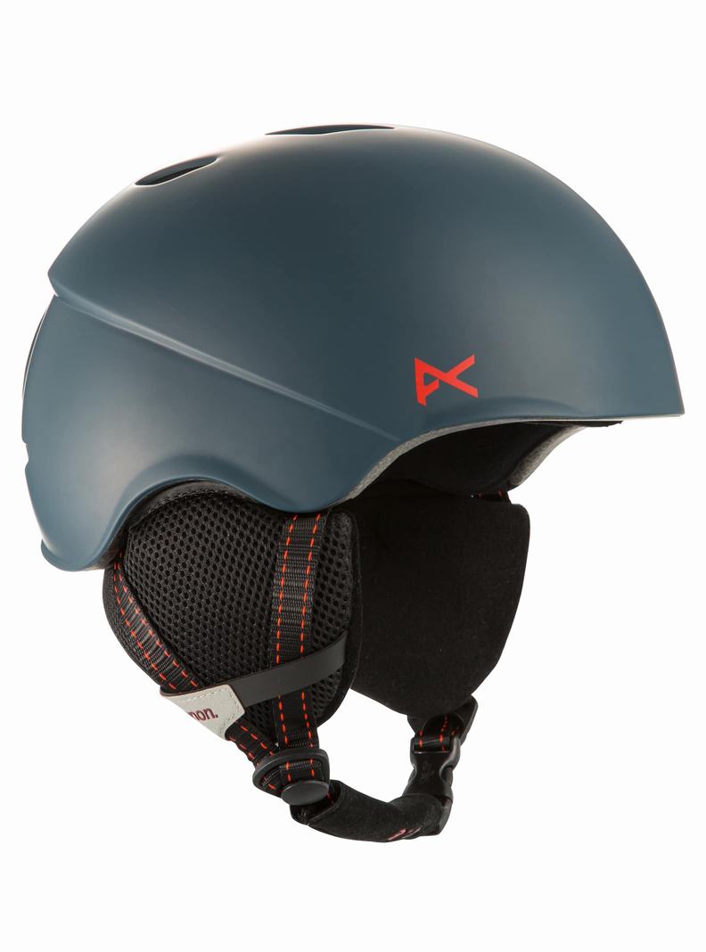Casque Snowboard Burton Anon Helo Helmet - Round Fit Homme Bleu Foncé | 037482-SOE