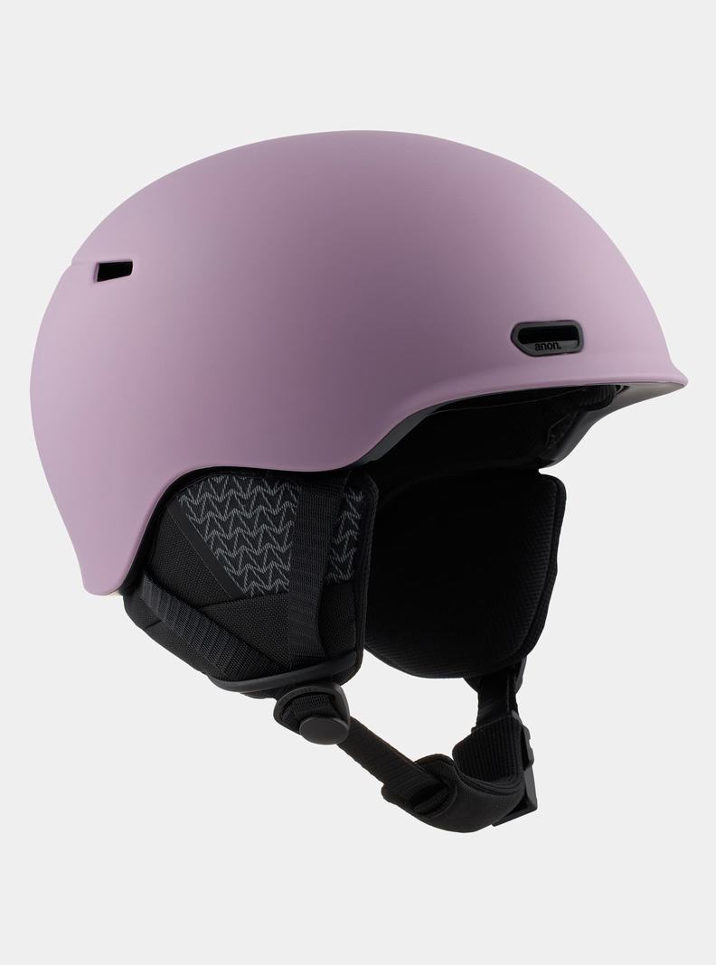 Casque Snowboard Burton Anon Oslo WaveCel Enfant Violette | 391706-YAV