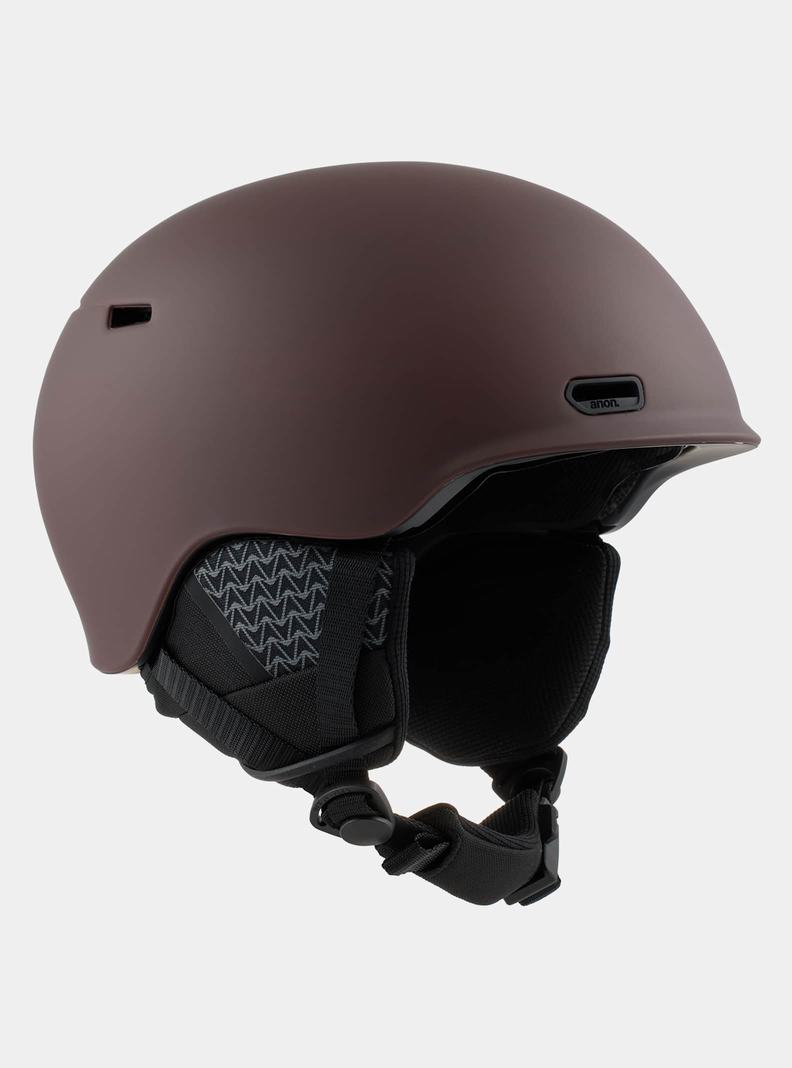Casque Snowboard Burton Anon Oslo WaveCel Homme Chocolat | 649238-SPA
