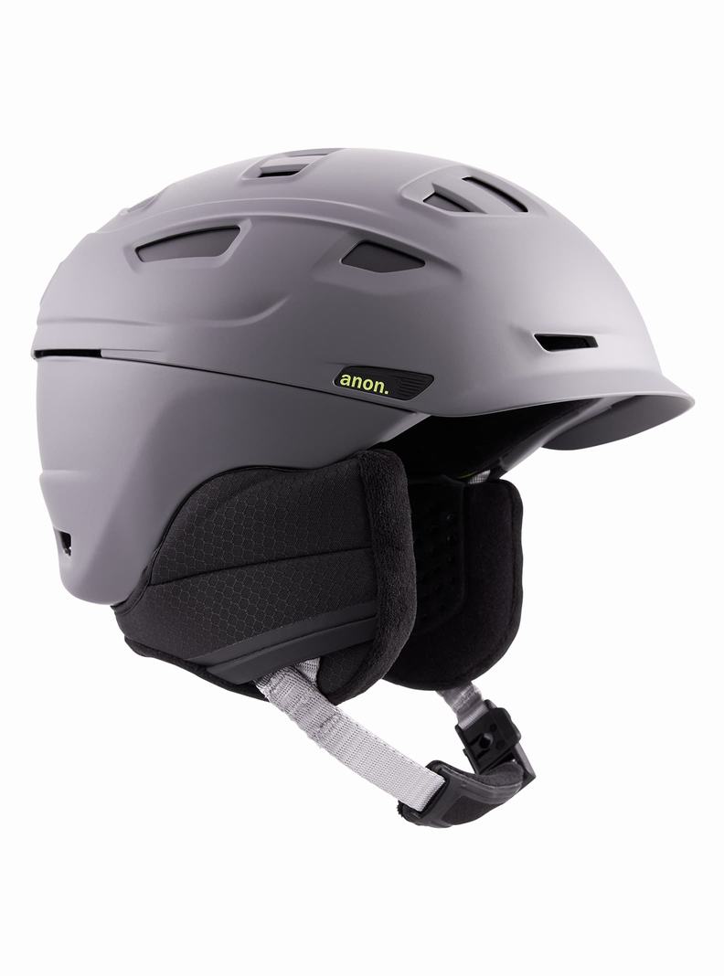 Casque Snowboard Burton Anon Prime MIPS® Homme Grise | 087354-MBU