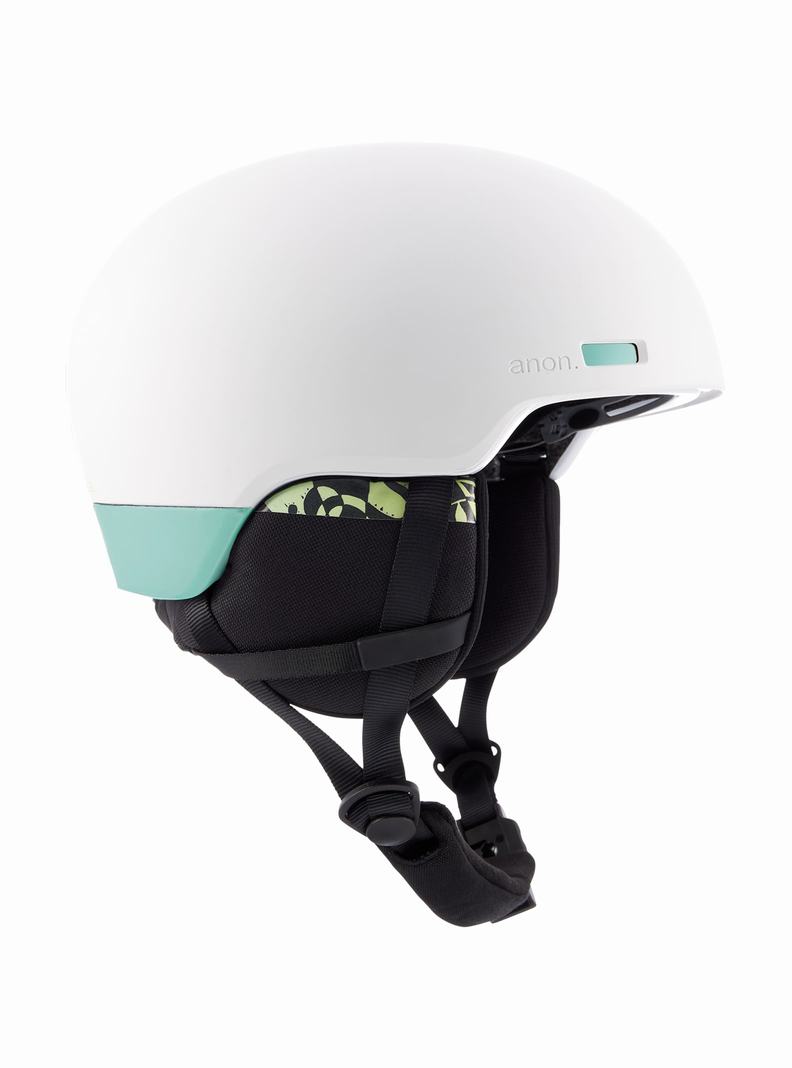 Casque Snowboard Burton Anon Windham WaveCel Homme Blanche | 461290-EMB