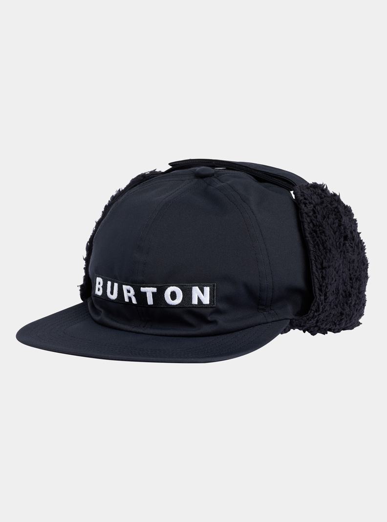 Casquettes Burton Lunchlap Earflap Femme Noir | 301659-CHT