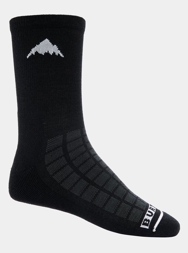 Chaussettes Burton Legere Crew Femme Noir | 634527-GUI