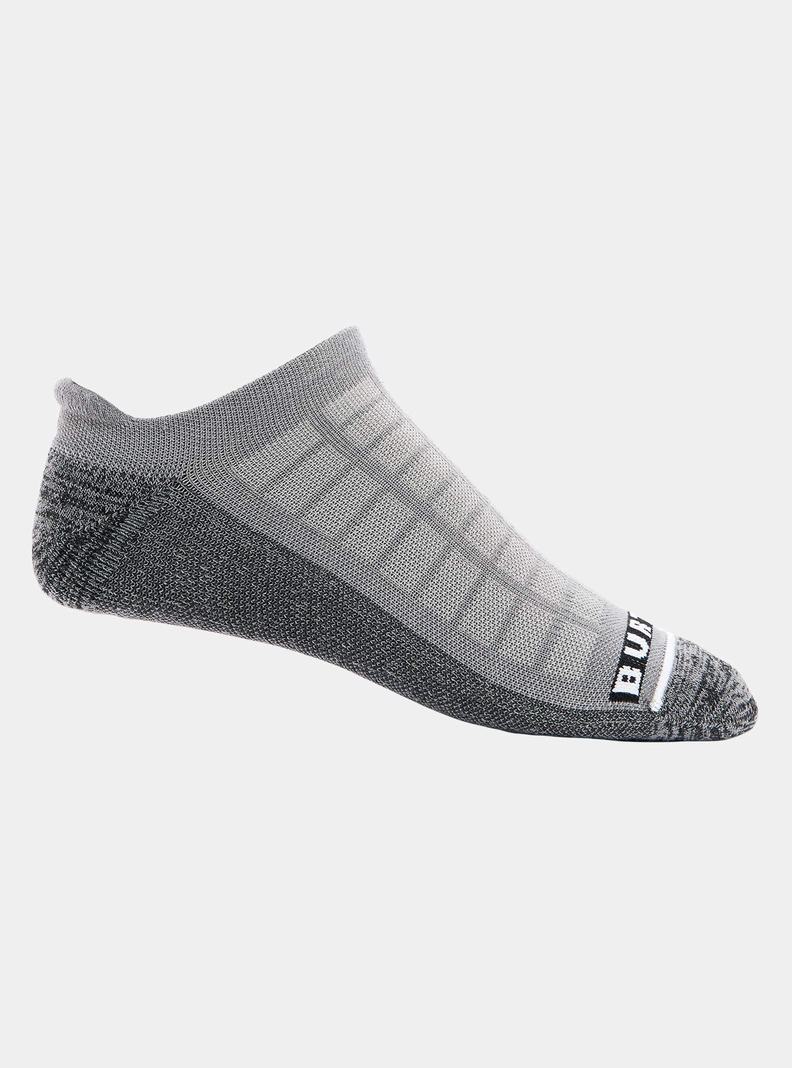 Chaussettes Burton Legere No-Show Femme Grise | 879206-ANQ