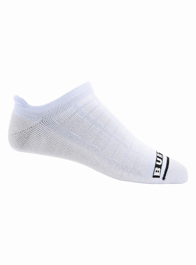 Chaussettes Burton Legere No-Show Homme Blanche | 056984-RMS