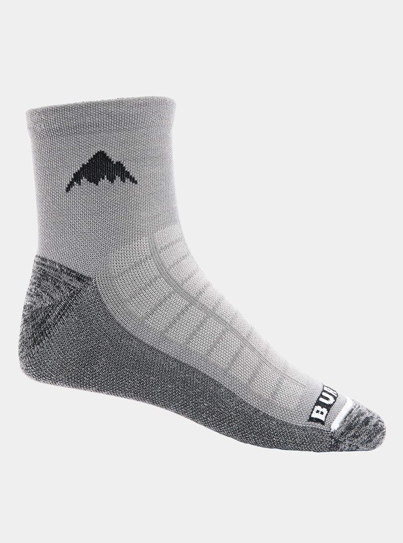 Chaussettes Burton Legere Quarter Crewneck Homme Grise | 568071-UEL