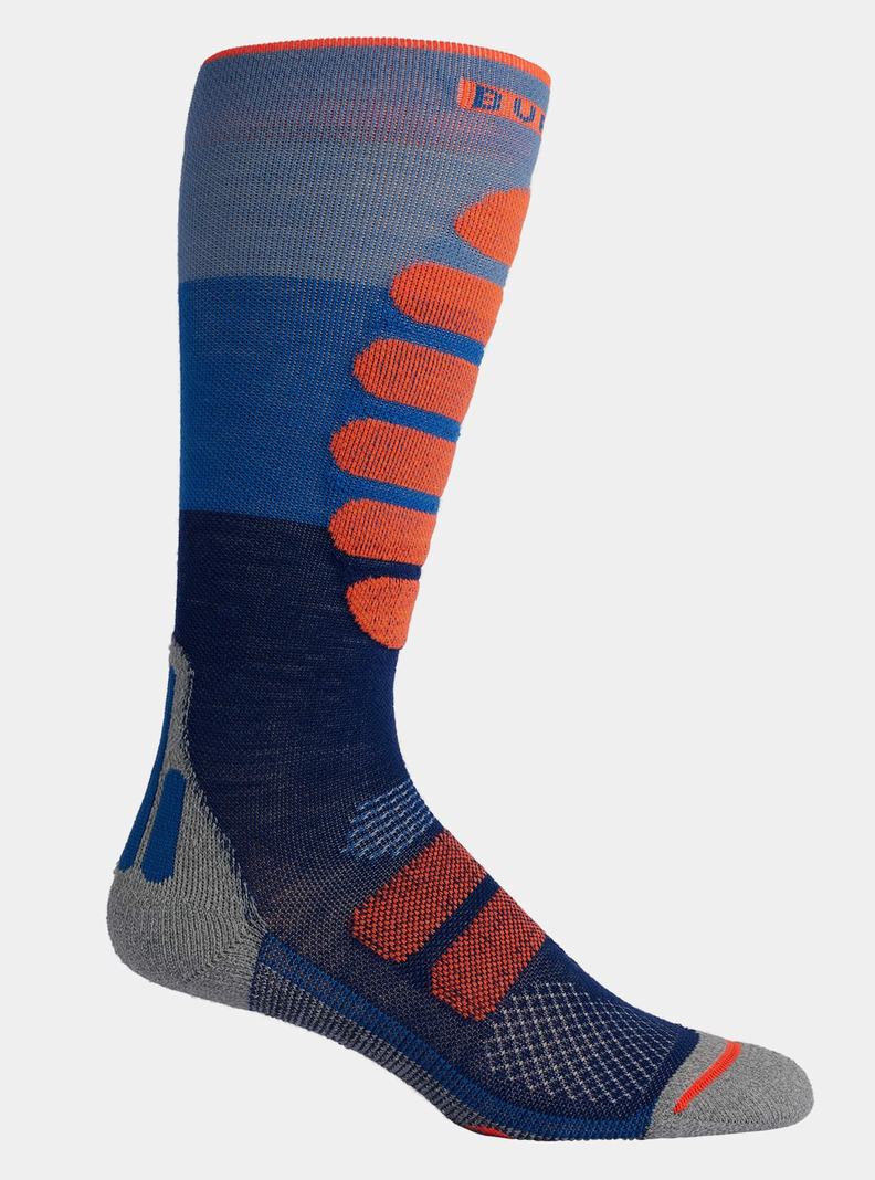 Chaussettes Burton Performance + Legere Compression Femme Bleu | 564913-JCV