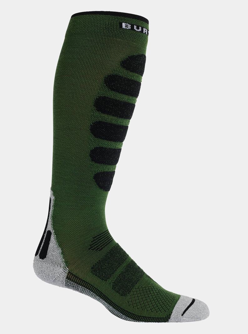 Chaussettes Burton Performance + Legere Compression Homme Vert Olive | 950746-DJM