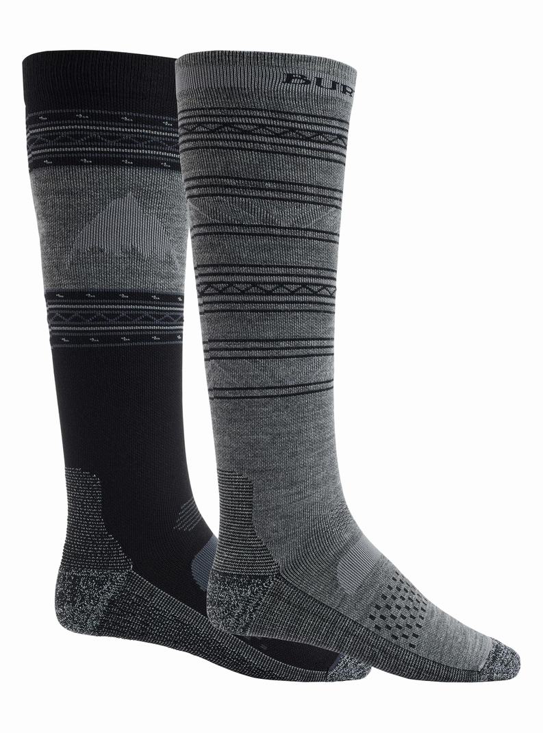 Chaussettes Burton Performance Legere (2 Pack) Homme Noir | 273510-BUM