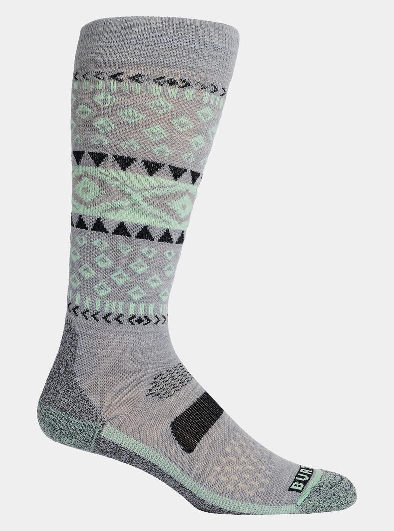 Chaussettes Burton Performance Legere Femme Vert | 765108-ZUW