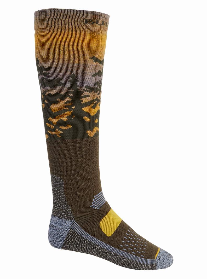 Chaussettes Burton Performance Midweight Homme Orange | 072861-KXY
