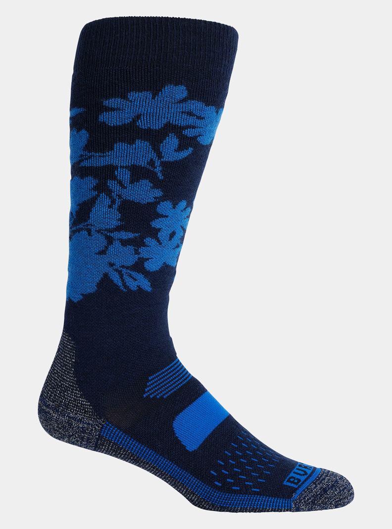 Chaussettes Burton Performance Midweight Femme Bleu | 168395-CYS
