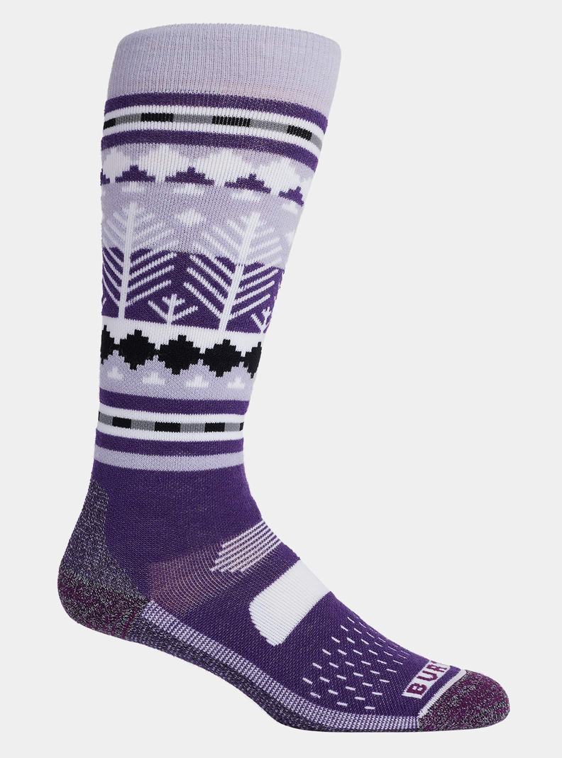 Chaussettes Burton Performance Midweight Femme Violette | 420637-CSN