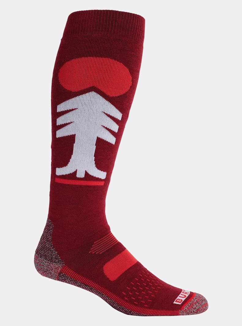 Chaussettes Burton Performance Midweight Homme Rouge | 592740-HST