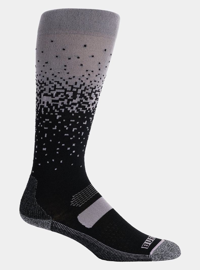 Chaussettes Burton Performance Ultralight Femme Grise Noir | 984362-YLU