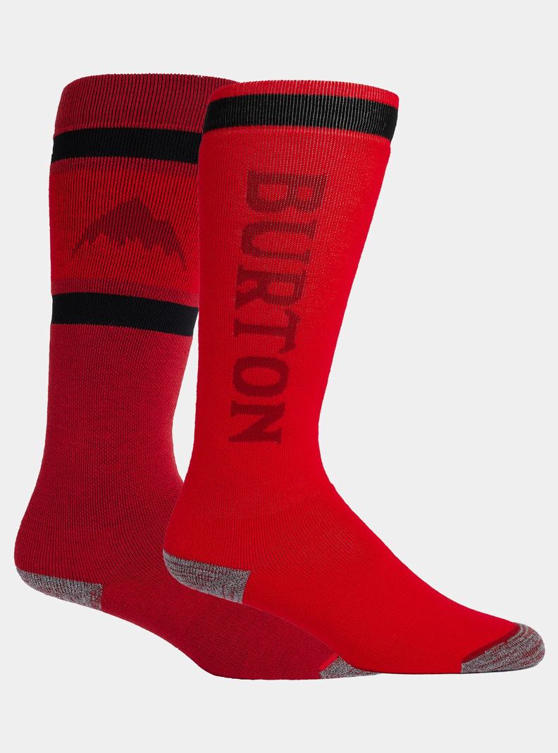 Chaussettes Burton Weekend Midweight (2 Pack) Femme Rose | 270654-REK