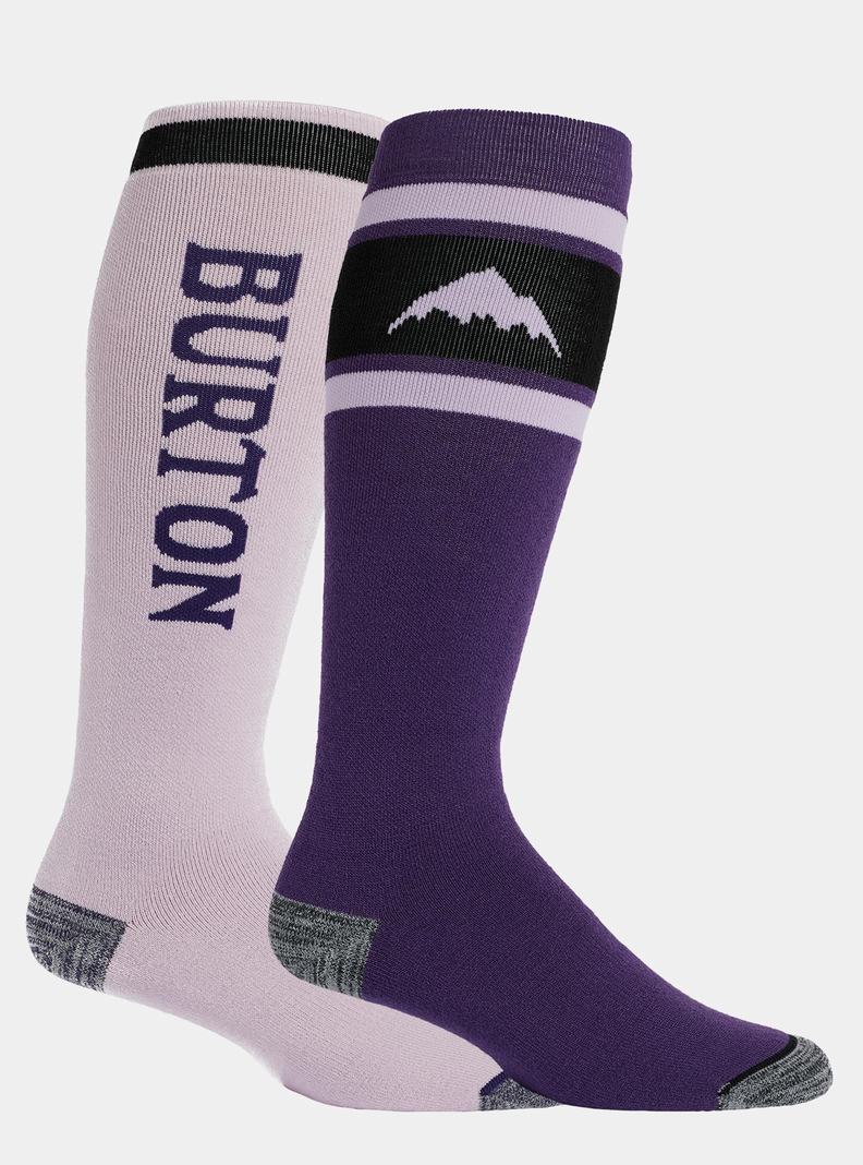 Chaussettes Burton Weekend Midweight (2 Pack) Homme Violette | 325081-QAE