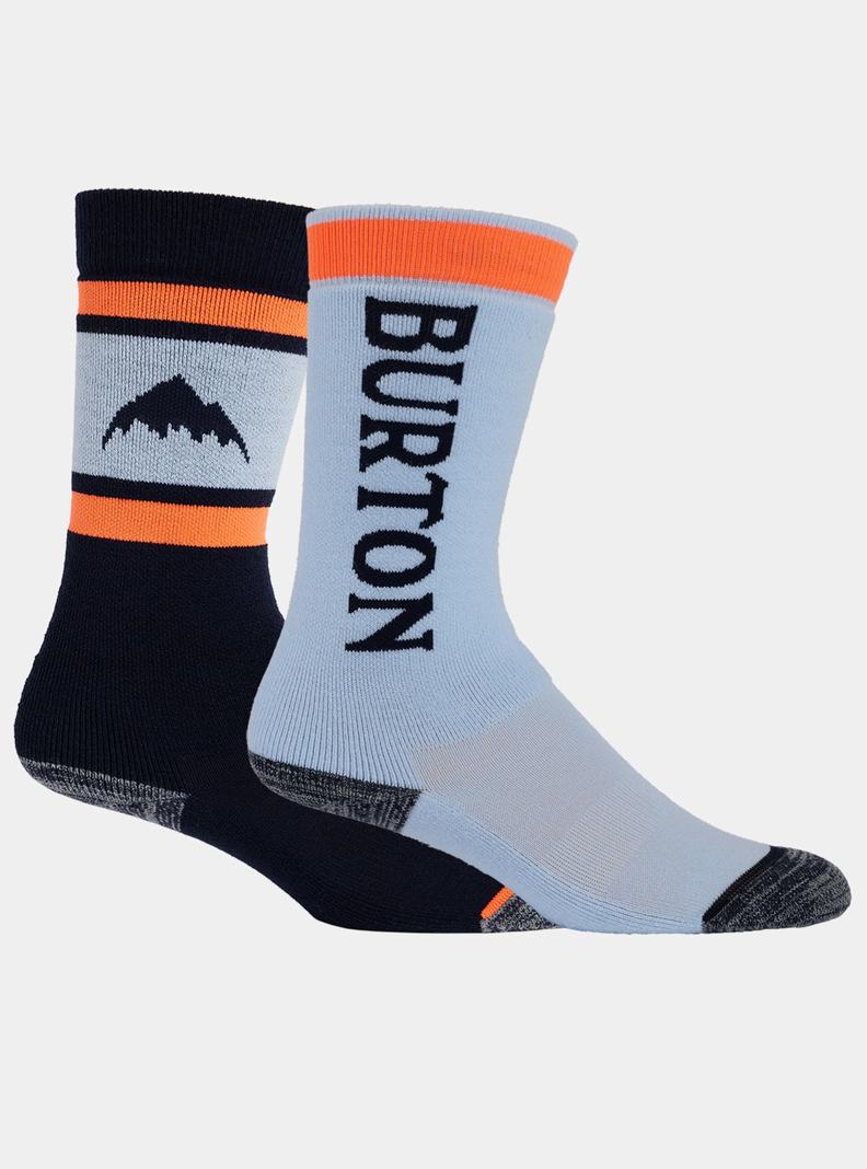 Chaussettes Burton Weekend Midweight (2 Pack) Enfant Bleu | 487069-QYF